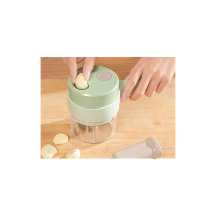 Cortadora Electrica De Verduras Usb Agarre Fácil