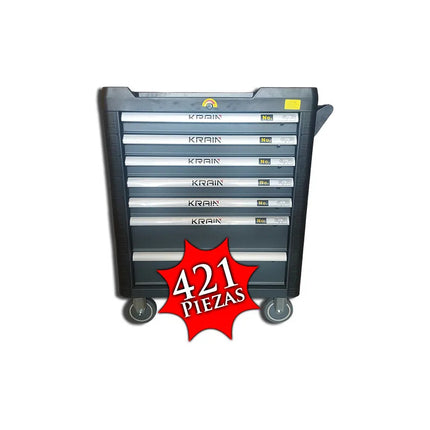 Carro De Herramientas Krain 421pcs Negro