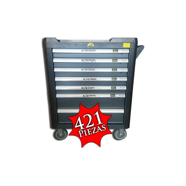 Carro De Herramientas Krain 421pcs Negro