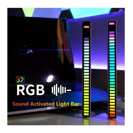 Barra Luz Led Audioritmica  Rgb Gamer Tiktok Stremer  Unidad