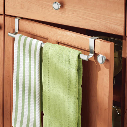 Colgador Para Puerta Toallero Cocina Baño Mediano  Gris