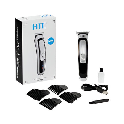 Cortapelo Htc At-505 Recargable Usb Plateado