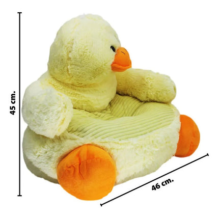 Sillon Puff Peluche Asiento Niño  Puff Infantil Pato