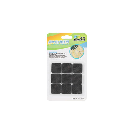 Protector Antideslizante  Patas De Muebles 9 Unida Cuadrado