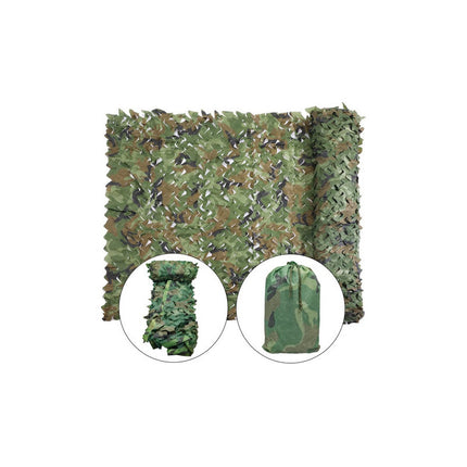 Red Malla Sombra 4x3 Decoración Camuflada Toldo Verde Negro