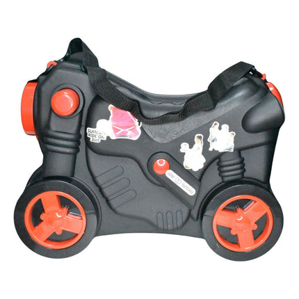 Moto Valija Infantil 48x35x23cm.negra Violeta