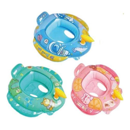 Inflable Flotador Con Pistola De Agua 65x70cm X