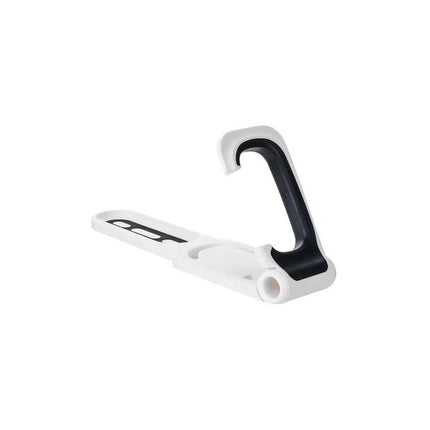 Soporte De Bicicleta Gancho De Rueda Medidas 35,5x9x3cm Blanco
