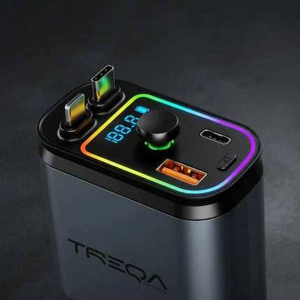 Cargador De Celular Para  Auto Premiun Treqa 120w B