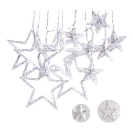 Guirnalda De 95 Luces Estrella C/control Remoto Calidas
