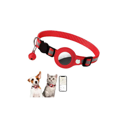 Collar Porta Airtag Para Gatos Con Cascabel Air Tag Case V A A