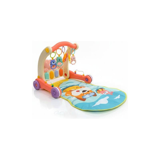 Gimnasio Y Andador 2 En 1 Para Bebes. Rosado Ty368086b Rosa