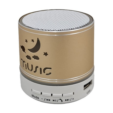 Parlante Portable Cilindrico C/bluetooth Sd+fm Varios