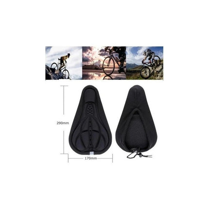 Cubre Asiento Con Gel Para Bicicleta Spinning Ciclismo Funda N/a