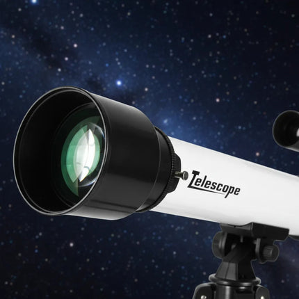 Telescopio Astronómico 60x Con Trípode Sp38976 Blanco