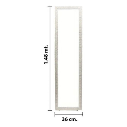 Espejo De Pie Decoracion Living Dormitorio Hogar Blanco