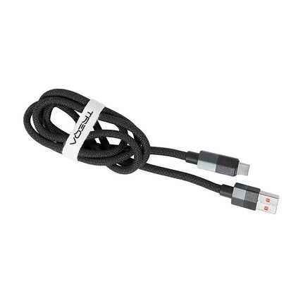 Cable Trenzado Treqa De Carga Celular 1 M Ca-8973 Usb Tipo C V