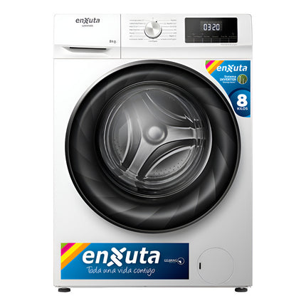 Lavarropas Carga Frontal Inverter Lenx1685 Enxuta Blanco