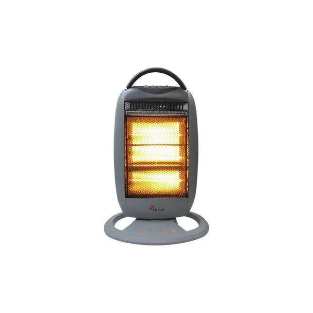 Estufa Halogena 3 Niveles Y 1200w Oscilante Con Manija G