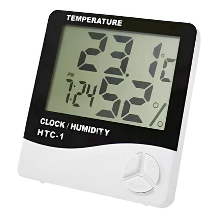 Reloj Termómetro Digital Con Sensor De Humedad Y Temperatura X