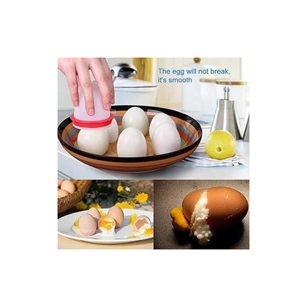 Hervidor De Huevos En Silicona X 6 Unidades