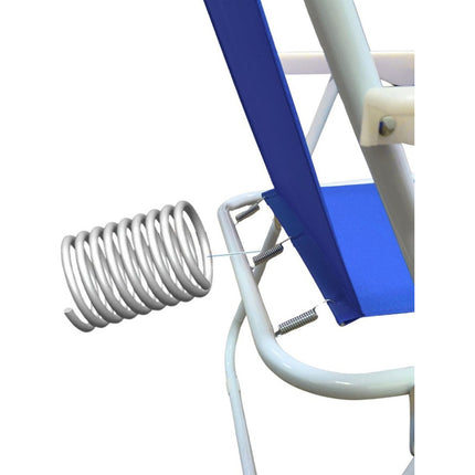 Silla Plegable De  Playa Colores 50 X 46 X 76 Cm Azul