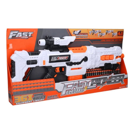 Rifle Automático Con Lanzadores Ty363238 Blanco