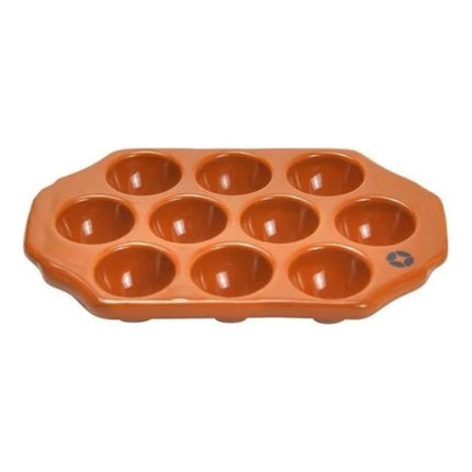 Provolonera 10 Cavidades Cerámica Terracota