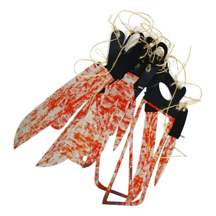 Guirnalda De Cuchillos Decorativa Para Halloween V