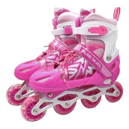 Patines Roller Ajustables Rosa 29-33 Sp38937 39-33 Rosa
