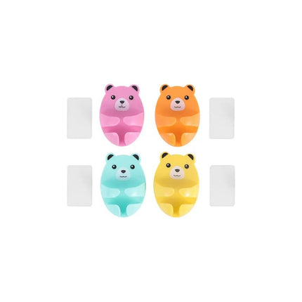 Gancho Colgante Animado Adhesivo Pack 4 Unidades
