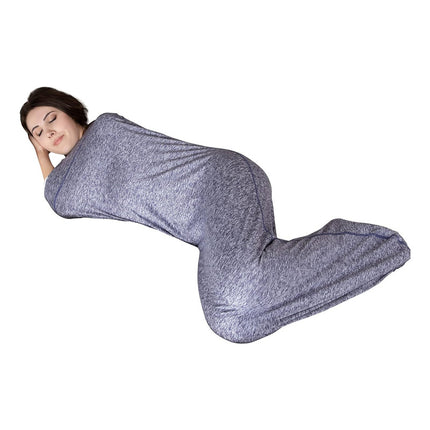 Manta De Cuerpo Completo Talle L Gris Gris Liso