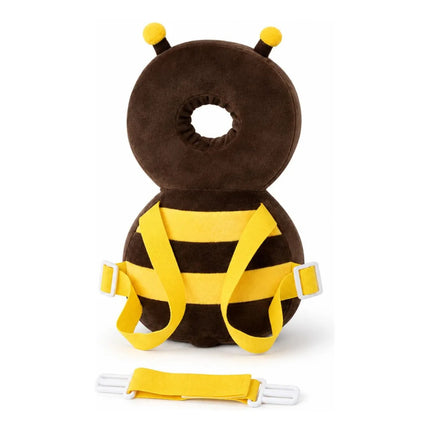 Mochila Anticaídas Para Bebé Protector Acolchado Amarillo