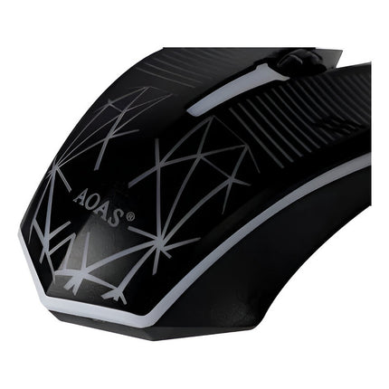 Mouse Gamer Con Cable V-06 1200 Dpi Negro