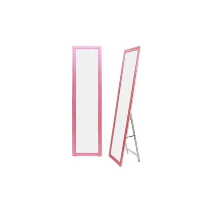 Espejo De Pie Decoracion Living Dormitorio Hogar Rosado