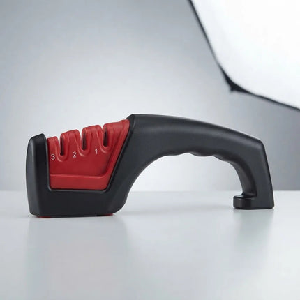 Afilador De Cuchillos Superior De Mano Negro
