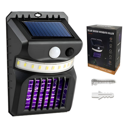 Foco Solar Mata Mosquitos Insectos Repelente Yv