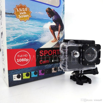 Camara Sports Cam 1080p Wateproof