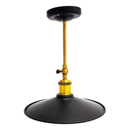 Aplique De Pared Vintage Dorado/negro Lh-2319 Dorado/negro