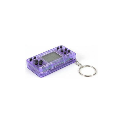 Consola Llavero Con Juegos 6.5x3cm. Transparente