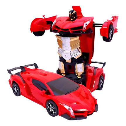 Auto Con Control Remoto Tipo Robot 889-16 G