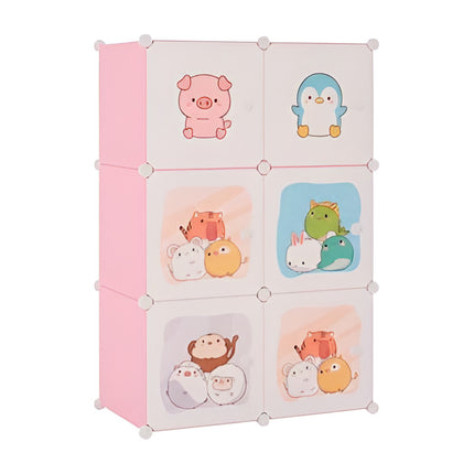 Armario Infantil Armable Con Puertas 28796 V