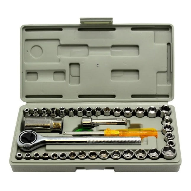 Juego Dados Con Criquet 1/4-3/8 - 40 Pcs