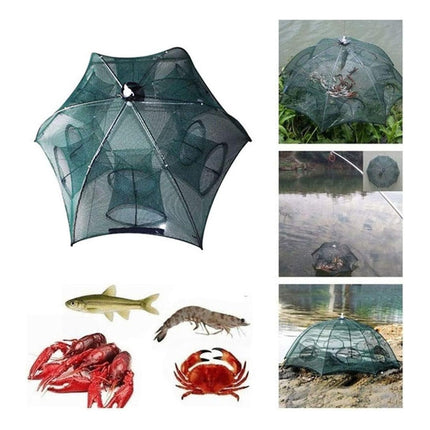 Trampa Para Peces 8 Bocas Verde Oscuro Verde