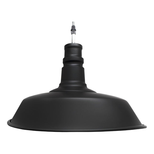 Lampara Metalica Colgante Negra Vintage Lh-2104 X