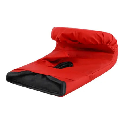 Guantes Para Bolsa De Boxeo Montada En La Pared Rojo