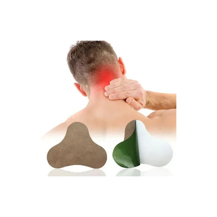 Parche De Hierbas Para El Dolor Cuello  Cervical 10pcs Verde