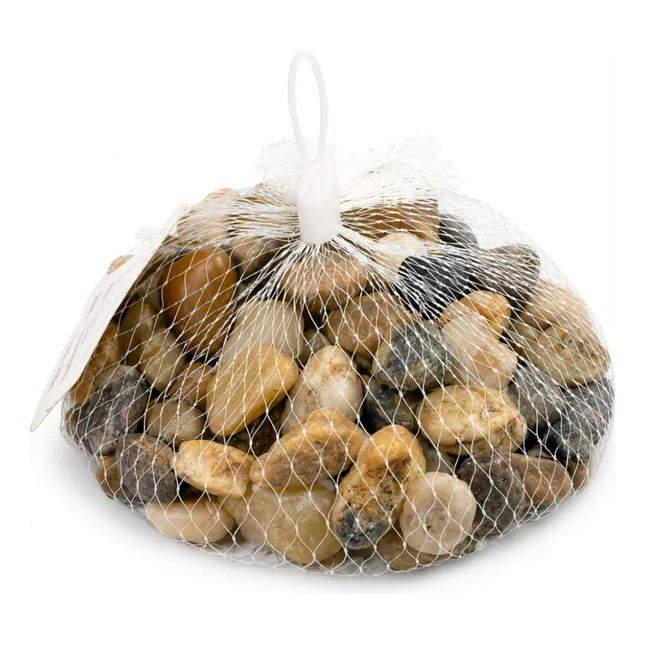 Piedras En Malla Para Decoración 500gr. Cgf01170 V 1 Cm 3 Cm