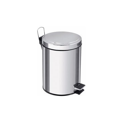 Papelera Acero Inoxidable 5 Litros  Gris