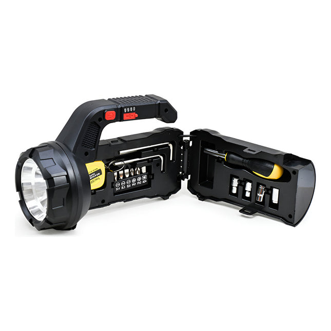 Linterna Tipo Foco Con Herramientas X